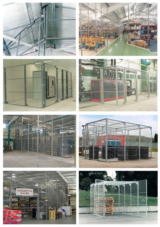 Mesh Security Cages for Internal and external usage