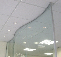 Full glass Partitioning